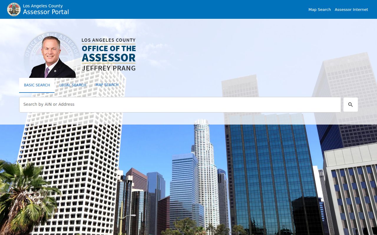 Pomona people search using the Los Angeles County Assessor Portal